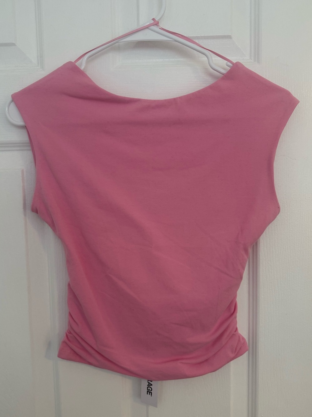 Garage Supersoft Ruched Back Top